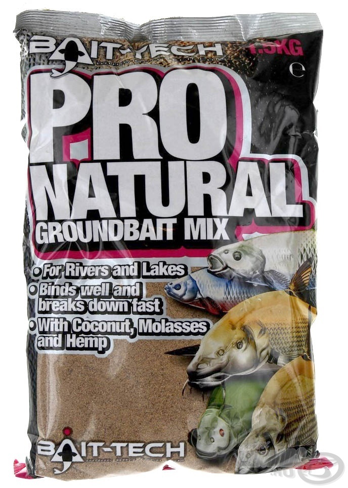Bait Tech NEW Pro Natural Bream Dark Coarse Fishing Groundbait 1.5kg