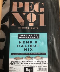 Peg No1 Hemp & Halibut Mix Groundbait 1kg