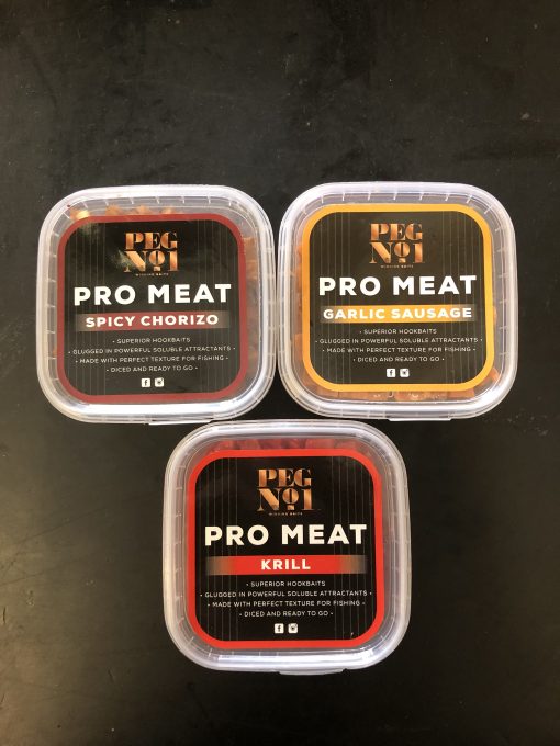 Peg No1 Pro Meat Flavoured Hookbaits